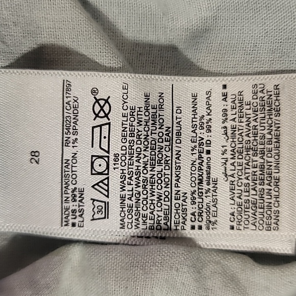 Old Navy Women's High-Rise O. G. Straight Distressed Jeans Stretch Size 28 - Picture 7 of 12